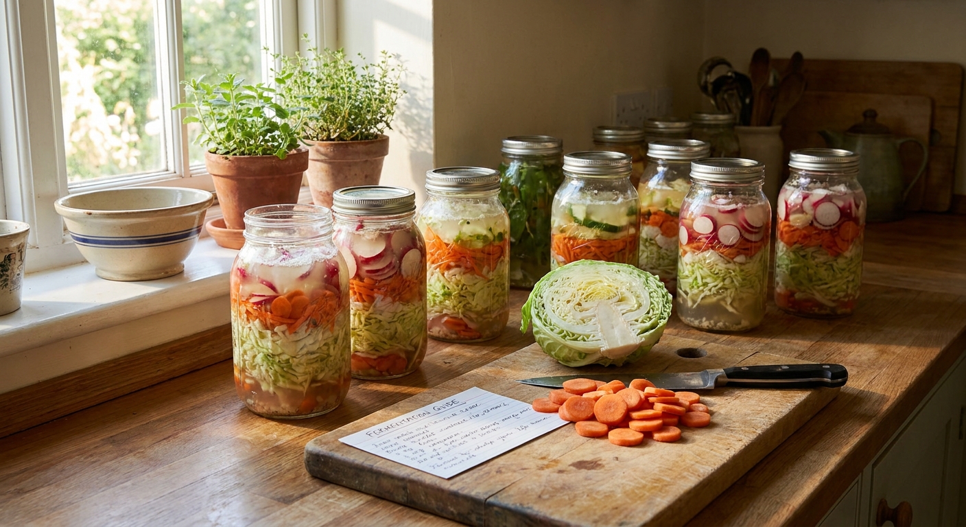 From Crunch to Culture: A Beginner’s Blueprint for Fermented Veggies