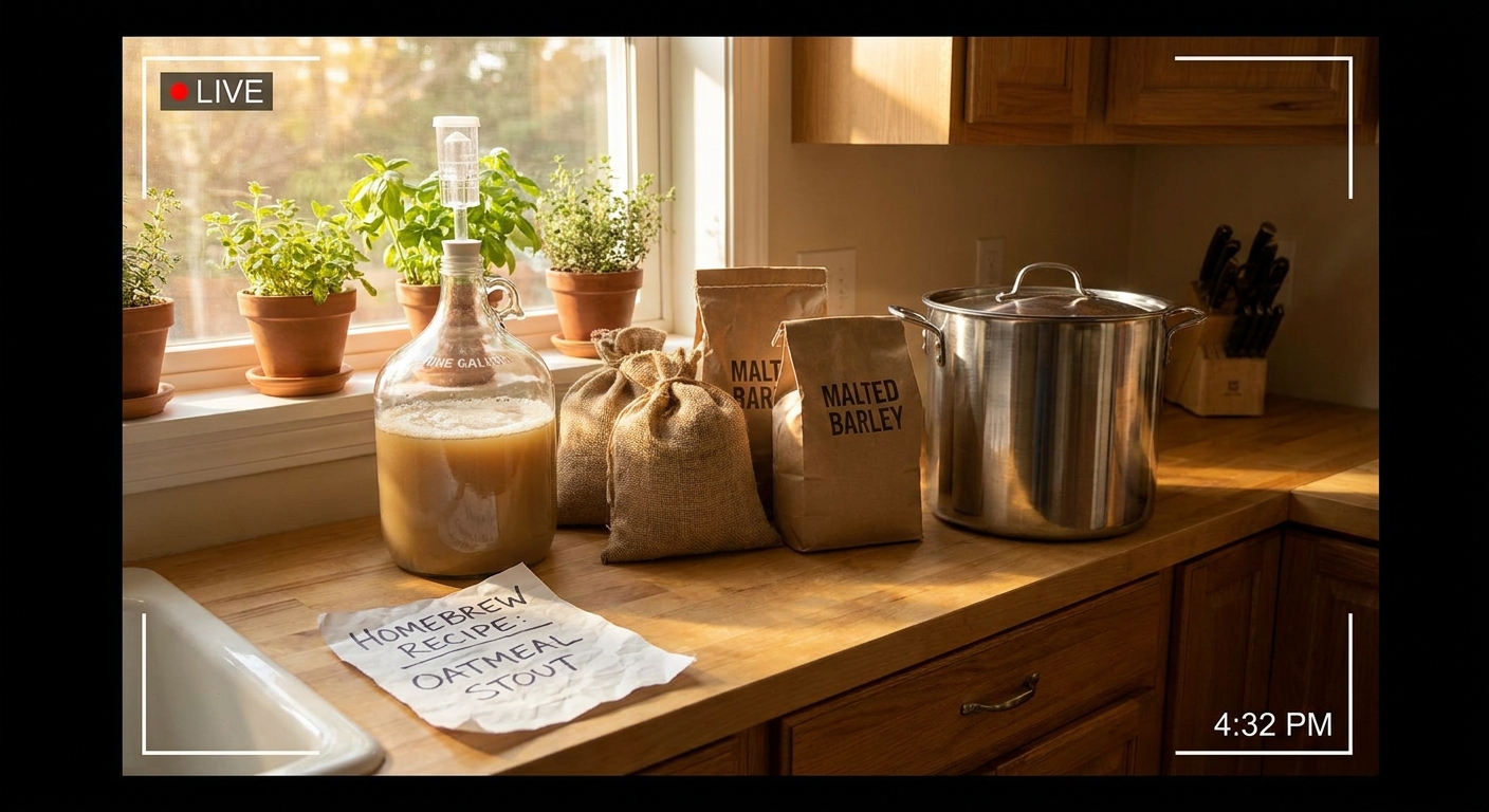 From Grain to Glass: A Beginner’s Walkthrough to Your First 1-Gallon Homebrew